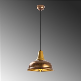 Metal Sıvama Tekli Sarkıt Mat Gold Kurek-11560