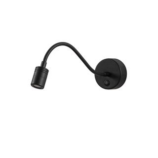 LedLi Okuma Lambası Pütürlü Siyah Readıng-Nuw-3241