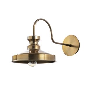 Güllü Vintage Metal Sıvama Tekli Aplik Eskitme, Rustik Dekoratif Duvar Lambası GULLU-182VINTAGE