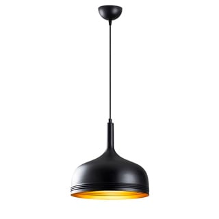 Metal Sıvama Tekli Sarkıt Pütürlü Siyah Cotık-187Black-1