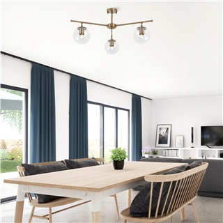 Camlı 3Lü Plafönyer Eskitme Atmaca-10255