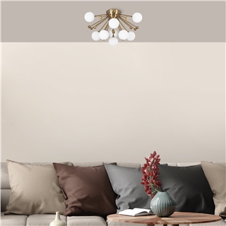 Camlı 9Lu Plafönyer Eskitme Roze-11795