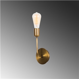 Rustik Tekli Aplik Parlak Gold Harput-Mr-1007