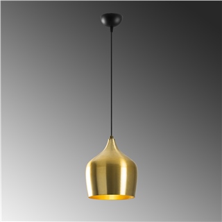 Metal Sıvama Tekli Sarkıt Parlak Gold Bırol-Nus-2703