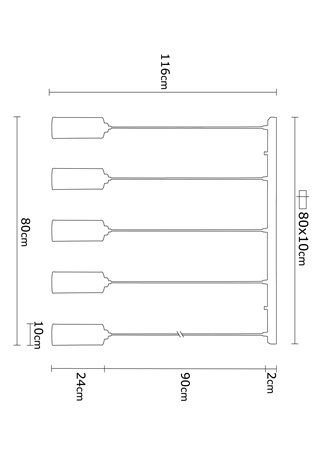 Metal Sıvama Tekli Masa Lambası Pütürlü Siyah Elek-N-984