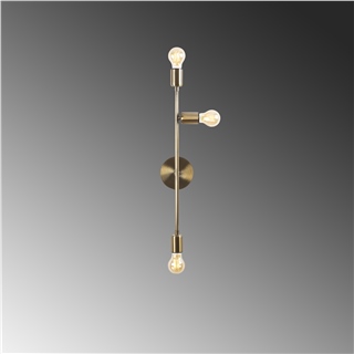 Rustik 3Lü Aplik Eskitme Bedsıde-Nuw-3170
