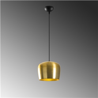 Metal Sıvama Tekli Sarkıt Parlak Gold Bırol-Nus-2708