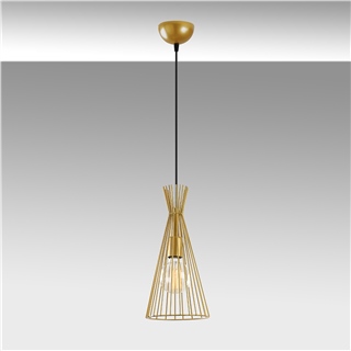 Tel Tekli Sarkıt Mat Gold Teltom-N-1283