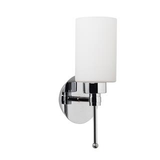 Balcova Modern Tekli Cam Aplik Krom, Dekoratif Duvar Lambası BALCOVA-N-344