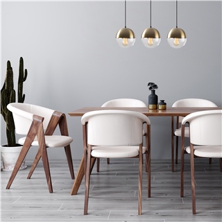 Camlı 3Lü Sıralı Sarkıt Eskitme Bastos-Nus-6161