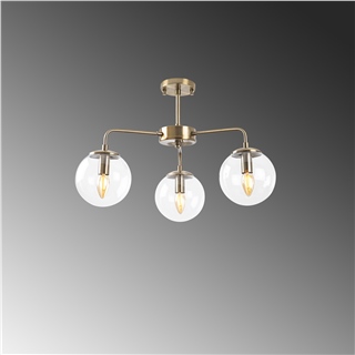 Camlı 3Lü Plafönyer Eskitme Vıran-10991