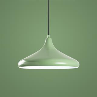 Retro Tekli Sarkıt Avize Yeşil, Dekoratif Metal Sıvama Başlık Lamba EYSAN-207-MINTGREEN