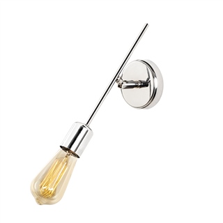 Rustik Tekli Aplik Parlak Krom Ve-3681