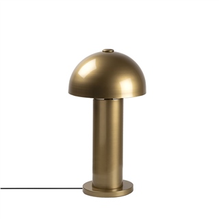 Metal Sıvama Tekli Masa Lambası Parlak Gold Mıxed-11501