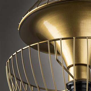 Telmander Geometrik Tel Sarkıt Avize Gold, Modern Art Deko Tasarım Tavan Aydınlatma TELMANDER-11410