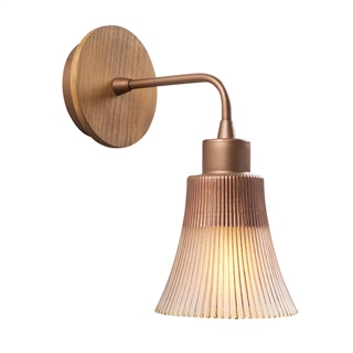 Camlı Tekli Aplik Bakır Natural Foca-N-130