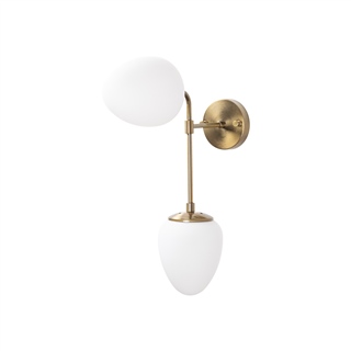 Camlı 2Li Aplik Eskitme Ns-10685