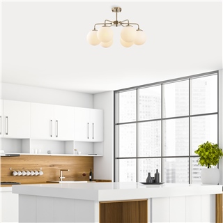 Camlı 6Lı Plafönyer Eskitme Vıran-11016