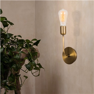 Rustik Tekli Aplik Parlak Gold Harput-Mr-1007