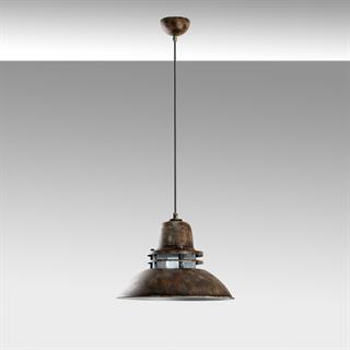 Tibet Retro Tekli Sarkıt Avize Patine, Endüstriyel Metal Sıvama Tavan Aydınlatma TIBET-3735-RETRO