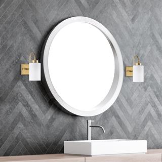 Duzsuz Modern Tekli Cam Aplik Parlak Gold, Dekoratif Duvar Lambası DUZSUZ-13140