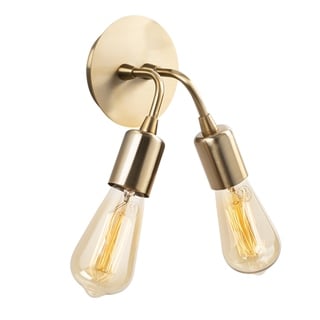 Rustik 2Li Aplik Parlak Gold Harput-N-1332