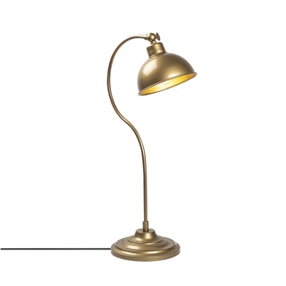 Metal Sıvama Tekli Masa Lambası Parlak Gold Konıka-12261