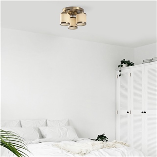 Abajur Başlıklı 3Lü Plafönyer Eskitme Way-11625