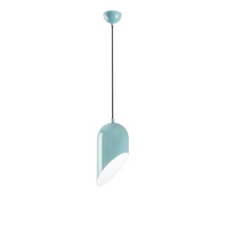 Kesik Sıvama Rustik Sarkıt Avize Turkuaz, Endüstriyel Metal Sıvama Tavan Lambası 6161-TURQUOISE