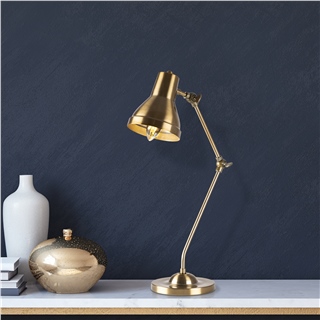 Metal Sıvama Tekli Masa Lambası Eskitme Mıxed-11505