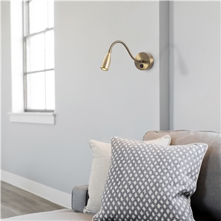 LedLi Okuma Lambası Parlak Gold Readıng-Nuw-3247
