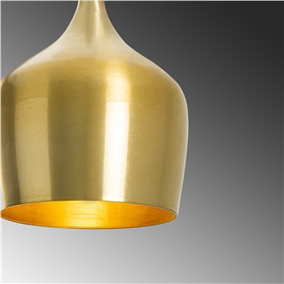 Metal Sıvama Tekli Sarkıt Parlak Gold Bırol-Nus-2703