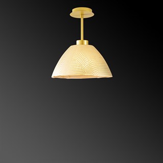 Camlı Tekli Plafönyer Gold Bornova-N-163