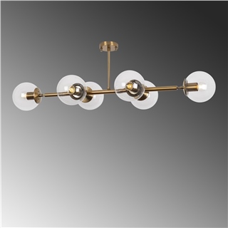Camlı 6Lı Plafönyer Eskitme Fazlı-10491