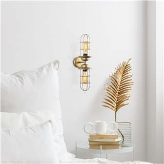 Tel 2Li Aplik Parlak Gold Mahonı-13208