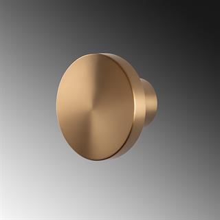 Aura Ledli Metal Sıvama Tekli Duvar Aplik Çap 15 cm,Eskitme Altın,Ambiyans Aydınlatma AURA-15520-M