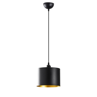 Metal Sıvama Tekli Sarkıt Pütürlü Siyah Duz-195Black-1