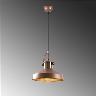 Metal Sıvama Tekli Sarkıt Mat Bakır Seyıt-Nus-2573
