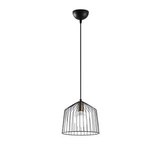 Cat Tekli Tel Sarkıt Avize Siyah, Modern Dekoratif Metal Lamba CAT-12045