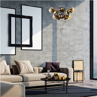 Camlı 12Li Avize Eskitme Karsor-Nua-1274