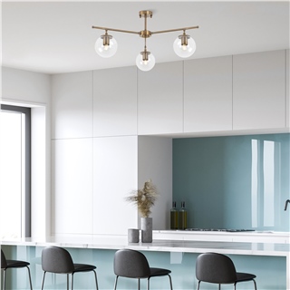 Camlı 3Lü Plafönyer Eskitme Atmaca-10255