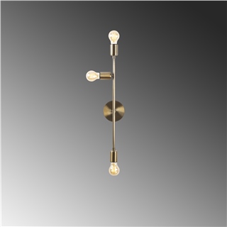 Rustik 3Lü Aplik Eskitme Bedsıde-Nuw-3169