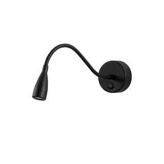 LedLi Okuma Lambası Pütürlü Siyah Readıng-Nuw-3246