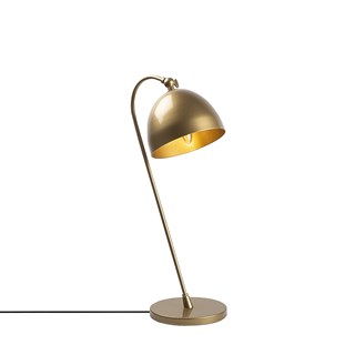 Metal Sıvama Tekli Masa Lambası Parlak Gold Acuka-12291