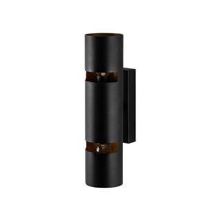 Luxora Çift Yönlü Modern Metal Aplik Siyah, Minimalist Tasarım Duvar Aydınlatma LUXORA-15381