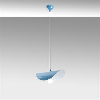 Retro Tekli Sarkıt Avize Mavi, Dekoratif Metal Sıvama Başlık Lamba EGER-MR-830-LIGHTBLUE