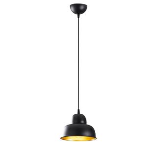 Çakır Modern Tekli Sarkıt Avize Siyah, Retro Metal Sıvama Başlık Lamba CAKIR-180BLACK-1