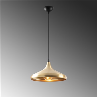 Metal Sıvama Tekli Sarkıt Parlak Gold Eysan-Nus-2651