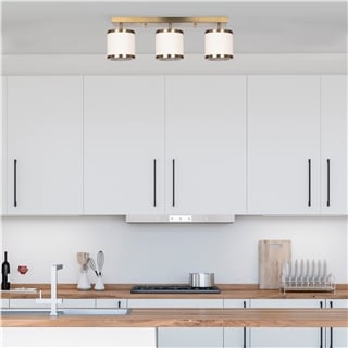 Abajur Başlıklı 3Lü Plafönyer Eskitme Way-11635