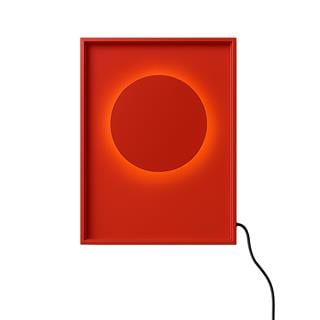Kırmızı 5W LED Işıklı Duvar Panosu Gece Lambası Aplik Fotoğraf Rafı,HARLI-15700